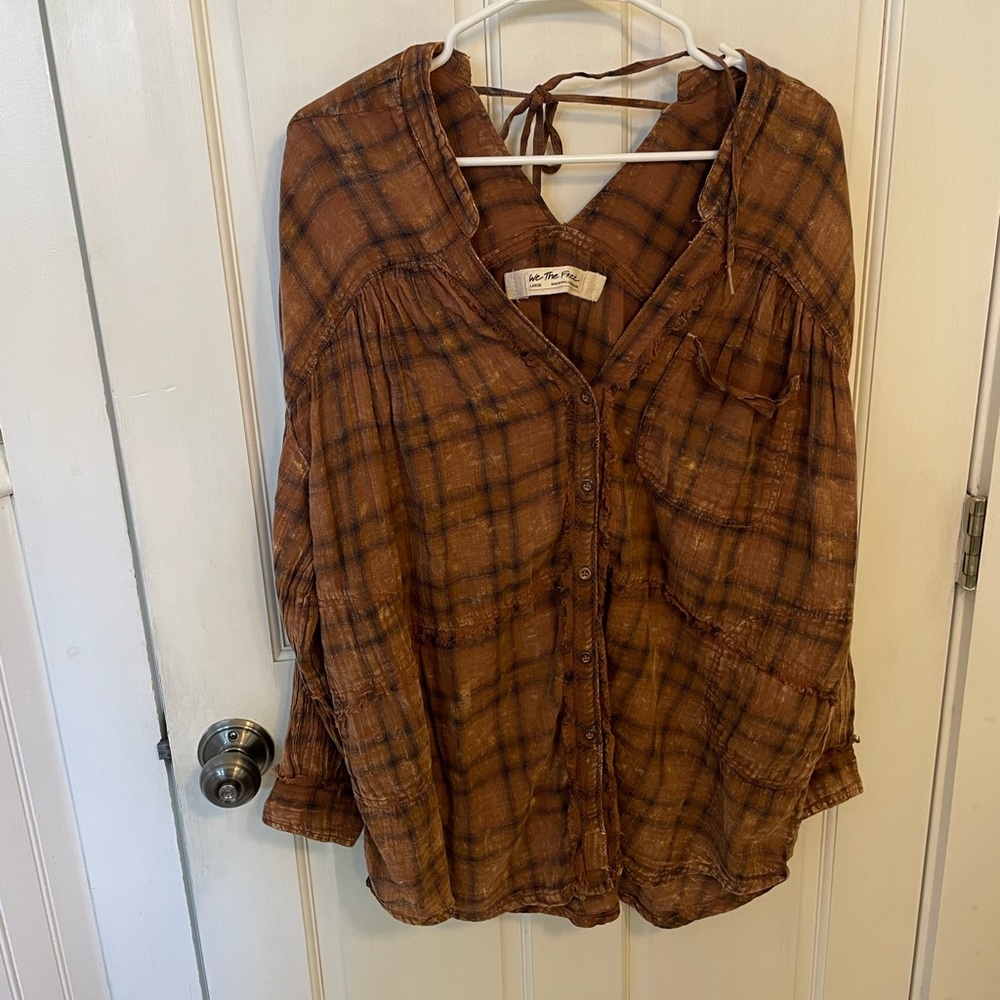 Free People Flannel - never worn!